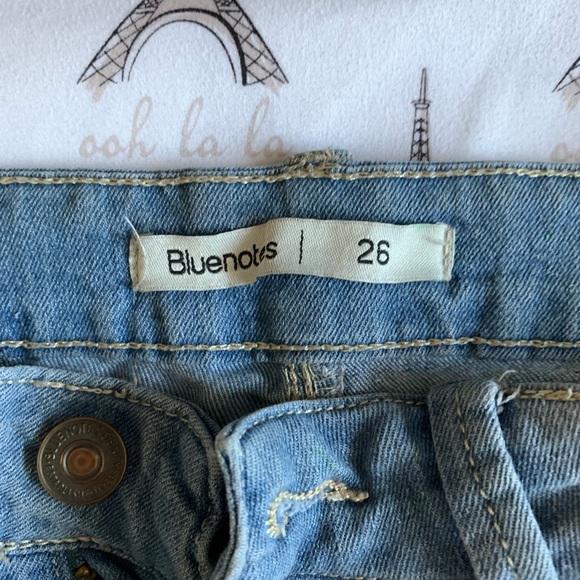 BLUENOTES AND H&M BLUE JEAN MINI SHORTS BUNDLE - Picture 9 of 9